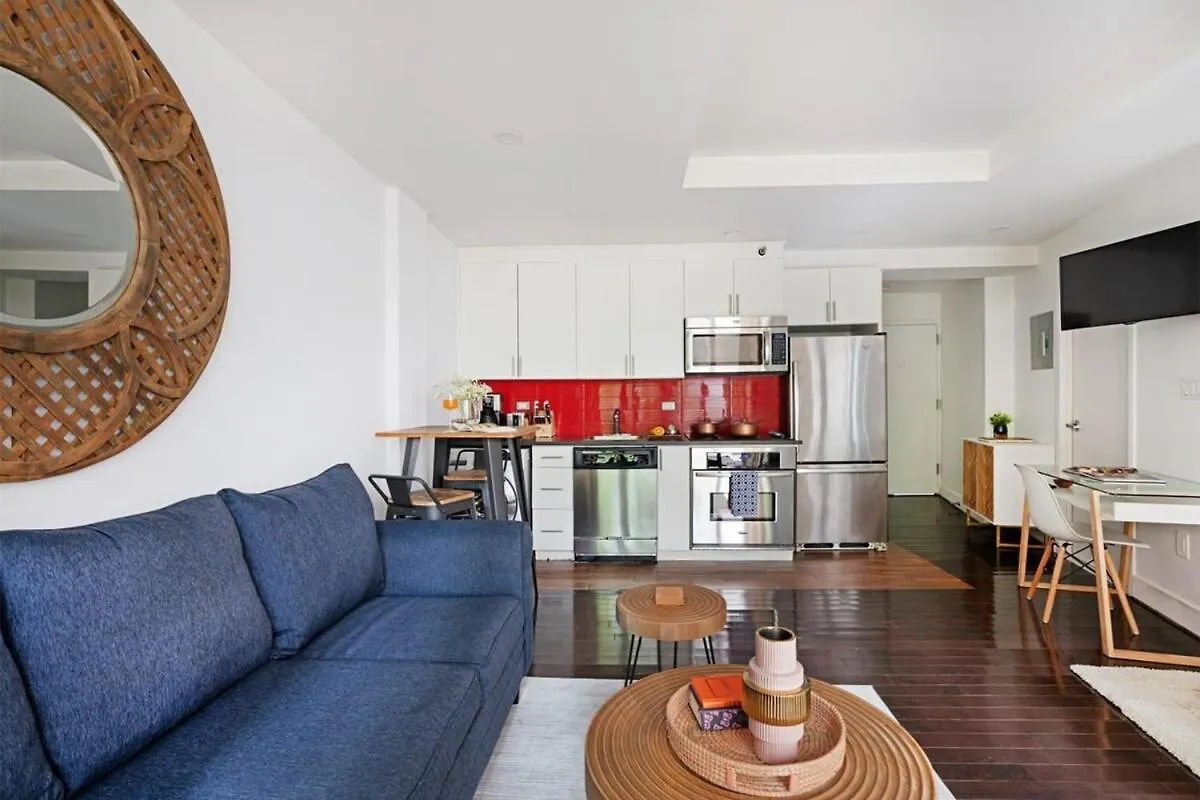 809-2B Studio With A Private Terrace By Columbus Circle ニューヨーク